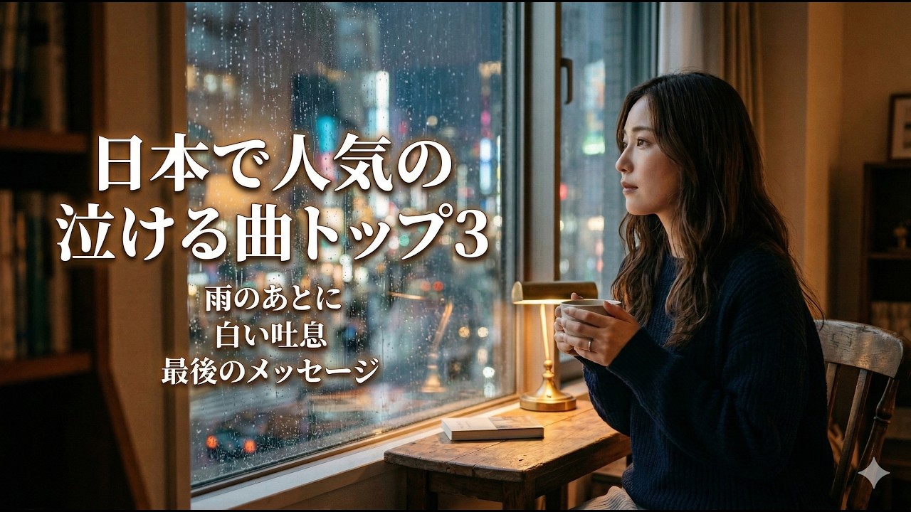 心に沁みるJ-POPバラード3選｜泣ける女性ボーカル集