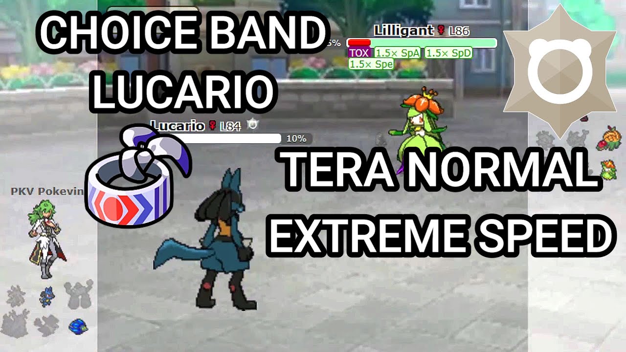 Choice Band Lucario Hits Too Hard! (Pokemon Showdown Random Battles) (High Ladder)