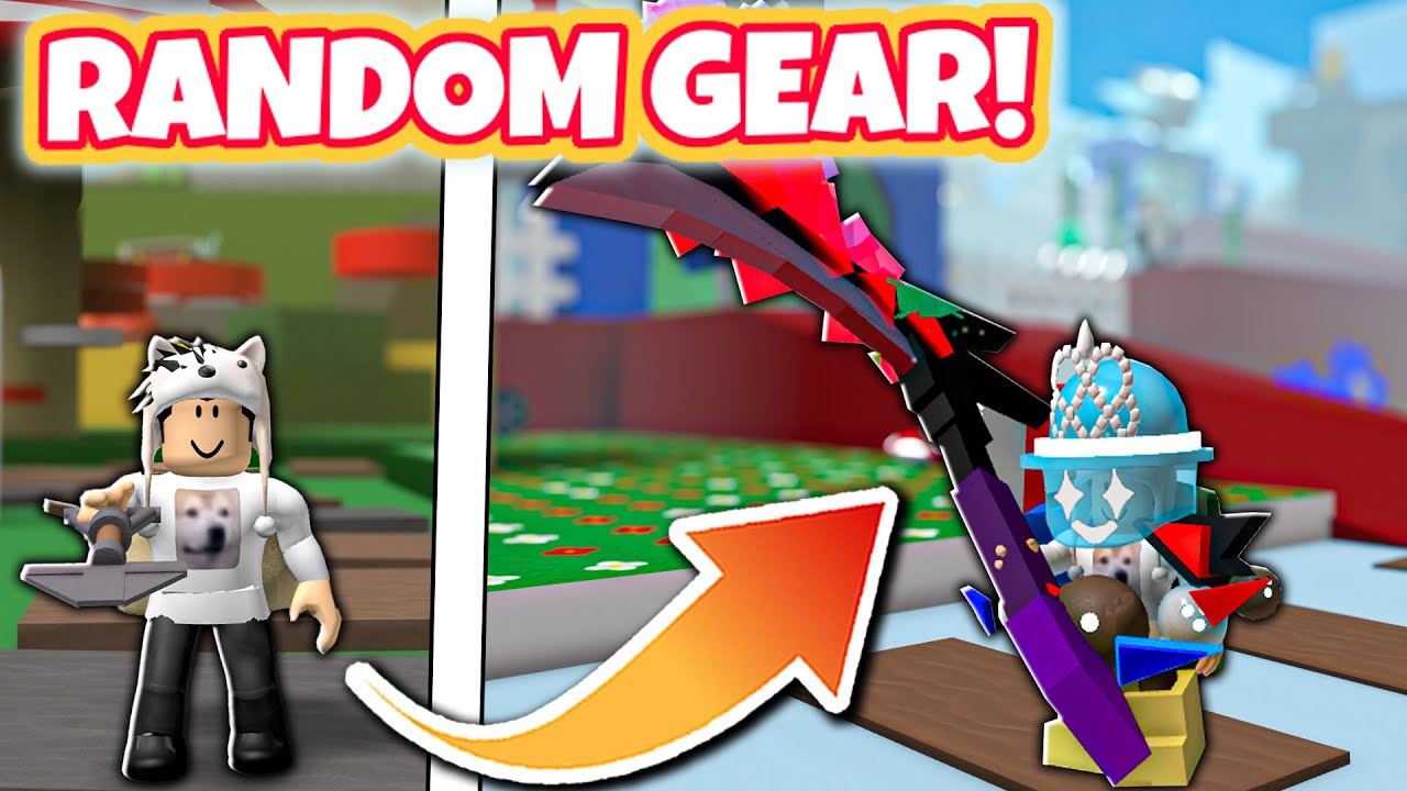 Every Minute I Get RANDOM Gear in Bee Swarm Simulator