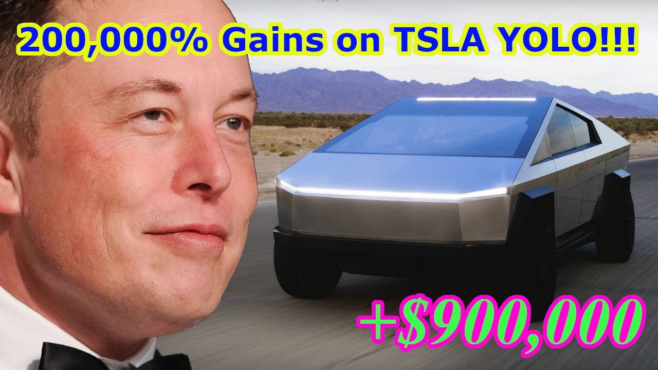 $5M gains on Tesla YOLO  (WSB YOLO OPTIONS TRADING)