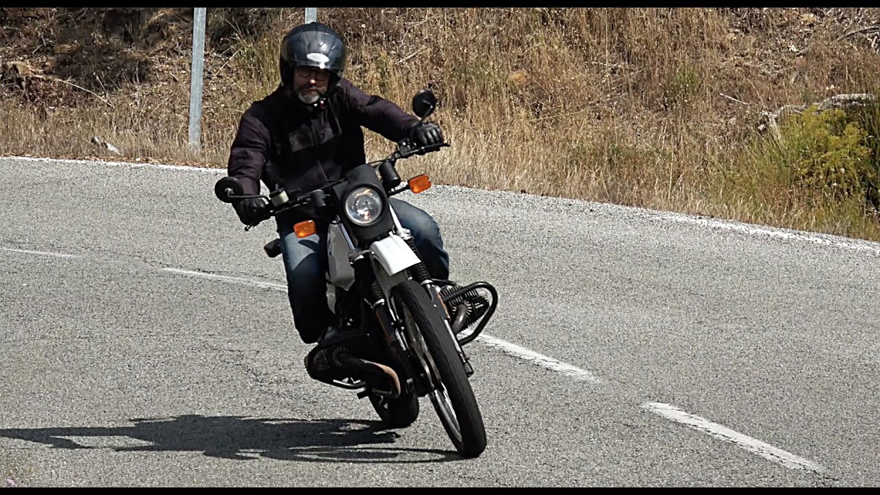 BMW R80GS - Premier roulage avec Franck