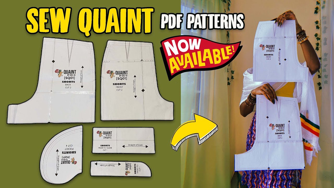 How To Use Sew Quaint PDF SEWING PATTERNS To Make Your Own Clothes #DIYSewing (@sewquaint)
