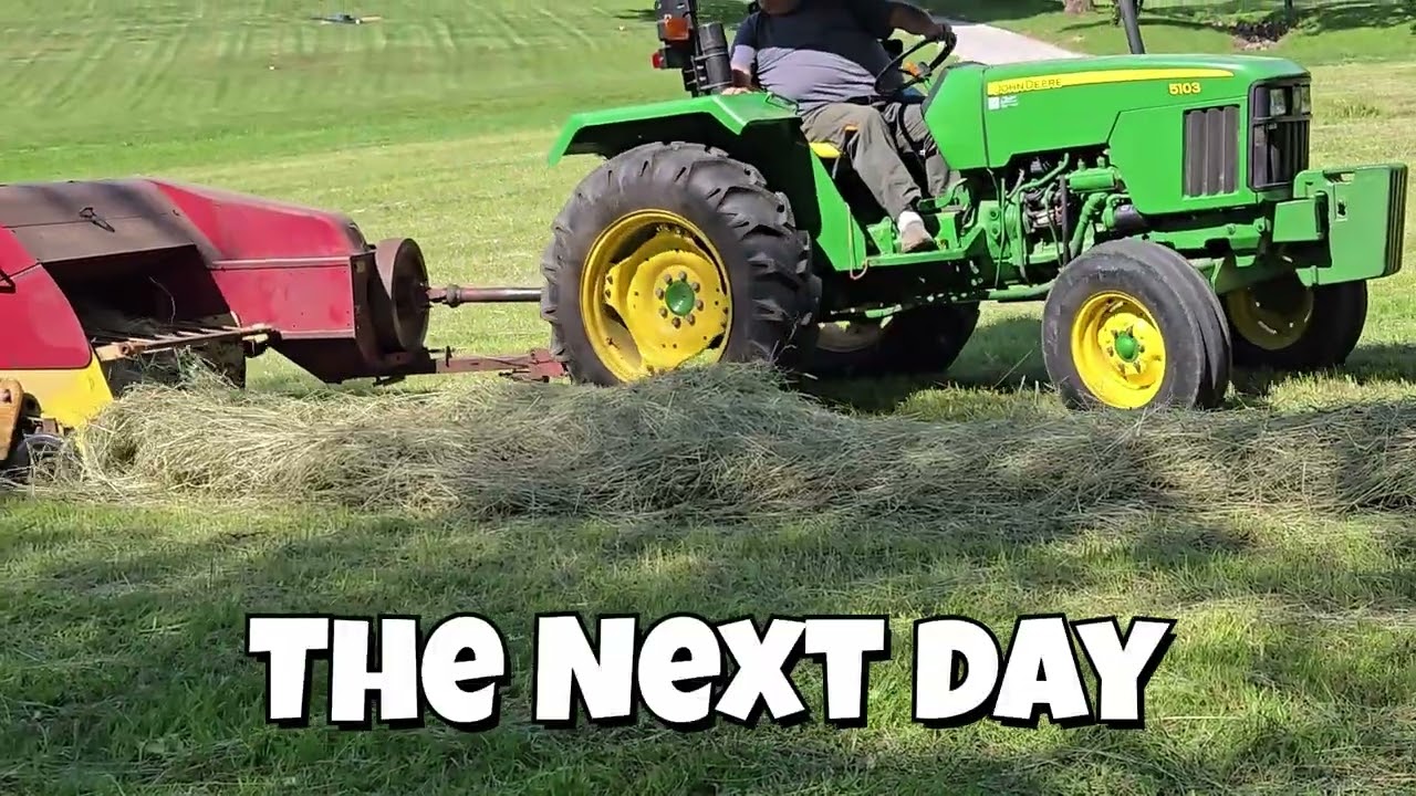 Baling Hay