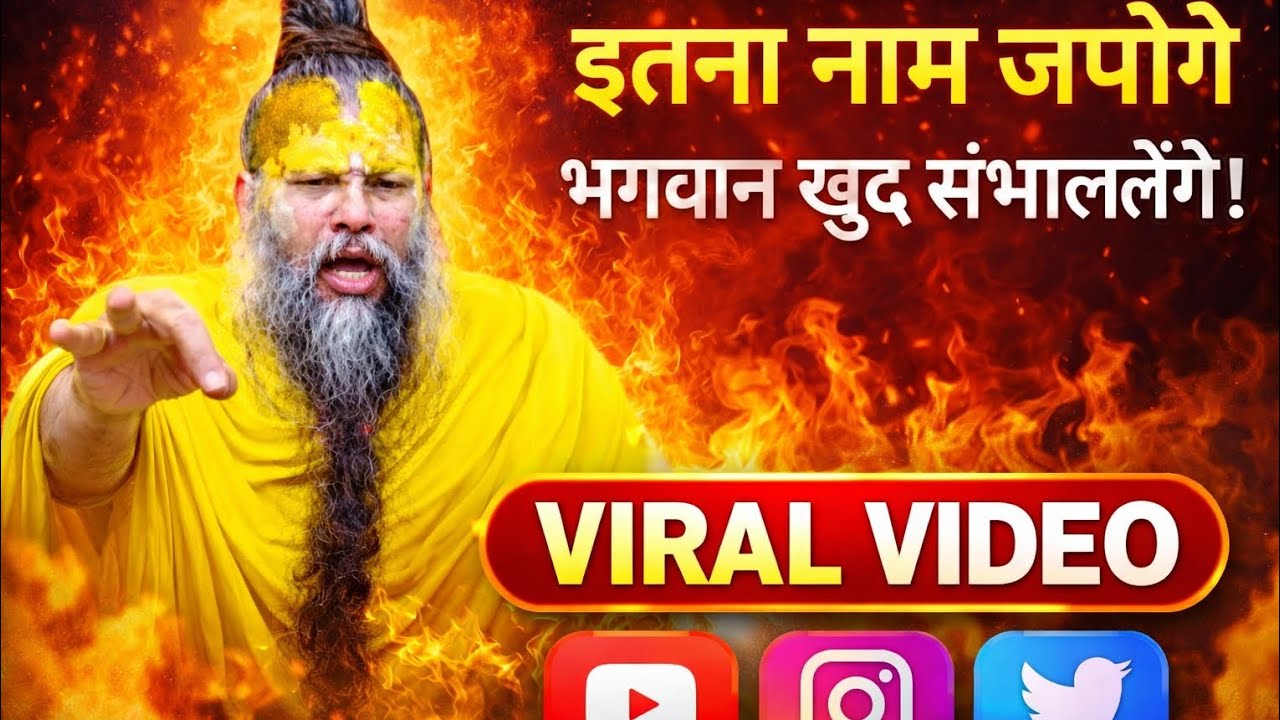 🙏✨ नाम जाप सफल होने के5 संकेत।✨🙏 भगवान अपने भक्त को खुद संभालते हैं ✨🙏 वायरल वीडियो