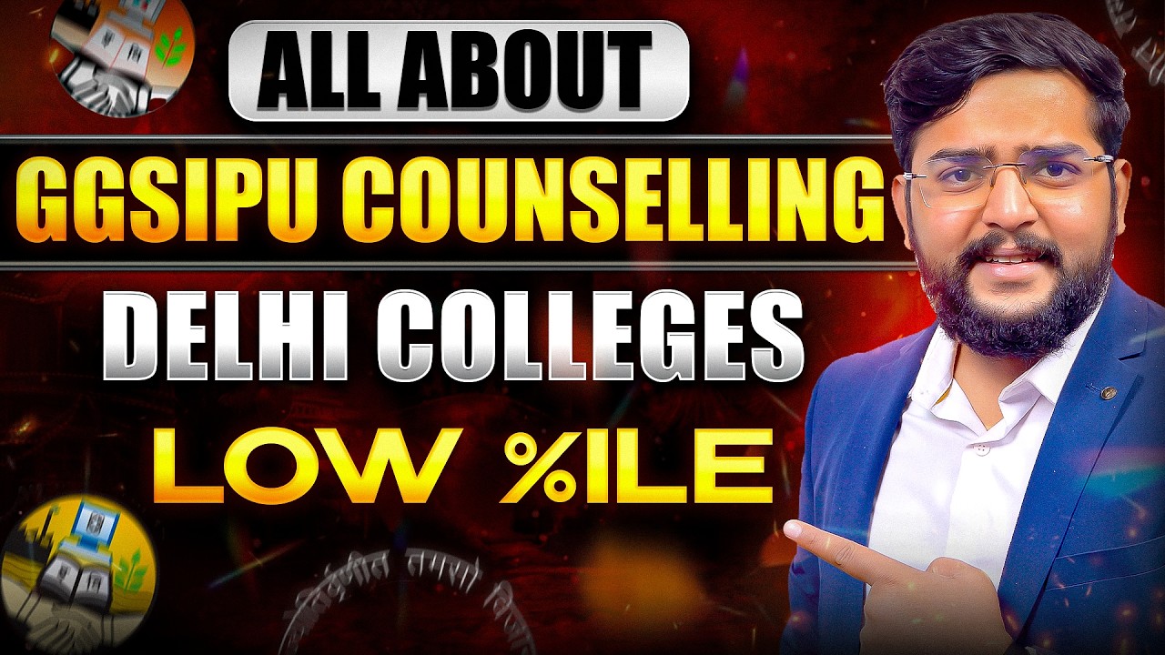 GGSIPU Counselling 2026 😱 Low Rank (1-8 Lakh) Mein Delhi College? Reality Check 🚨 #GGSIPU2026