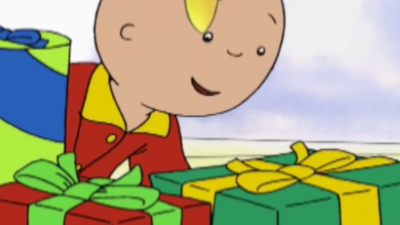 Caillou | 🎄 🎁 Caillou en Espa&ntilde;ol  🎅 Navidad | Dibujos Infantiles - Dibujos Pekes