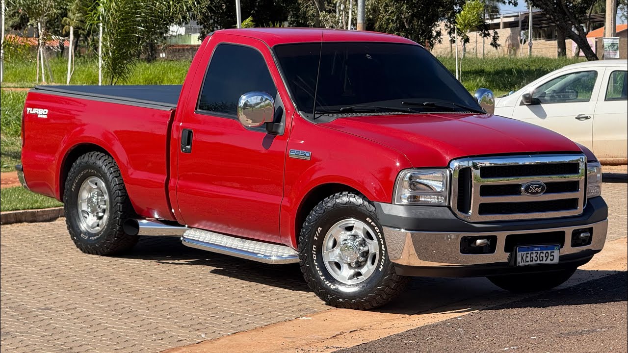 F250 2000 COM KIT TIJUCAR DE 100CV, TURBINA DO 1620, ESCAPE DIRETO, PNEU BF 295