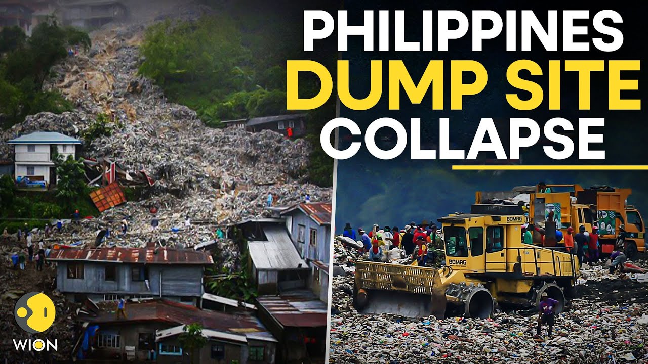 Philippines Garbage Avalanche: Dump Site Collapse Leaves One Dead, 38 Missing | WION ORIGINALS