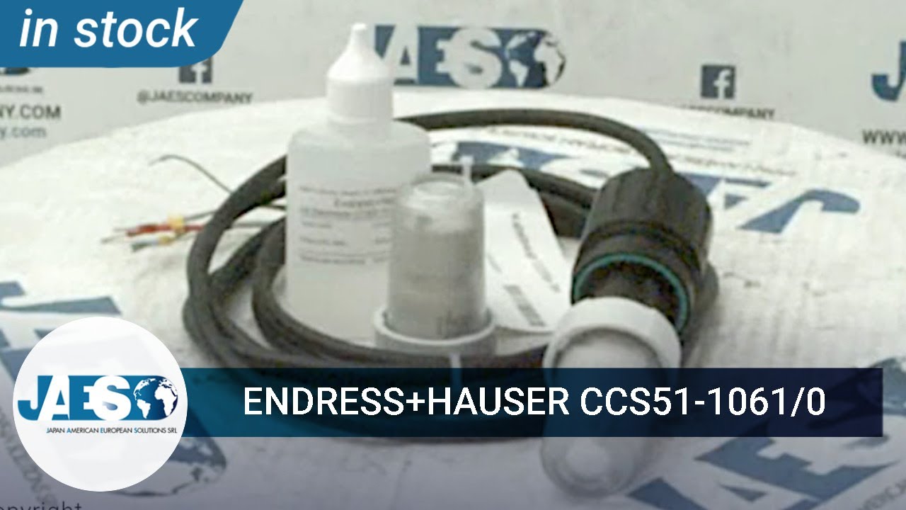 ENDRESS+HAUSER CCS51-1061/0 (IN STOCK) Control unit for analog sensor - Sensore analogico cloro