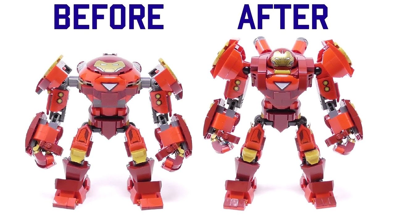 Upgrading LEGO Hulkbuster Set (Viewers' Ideas) - Detailed Build