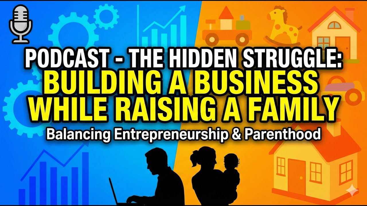PODCAST - The Hidden Struggle: Building a Business While Raising a Family 