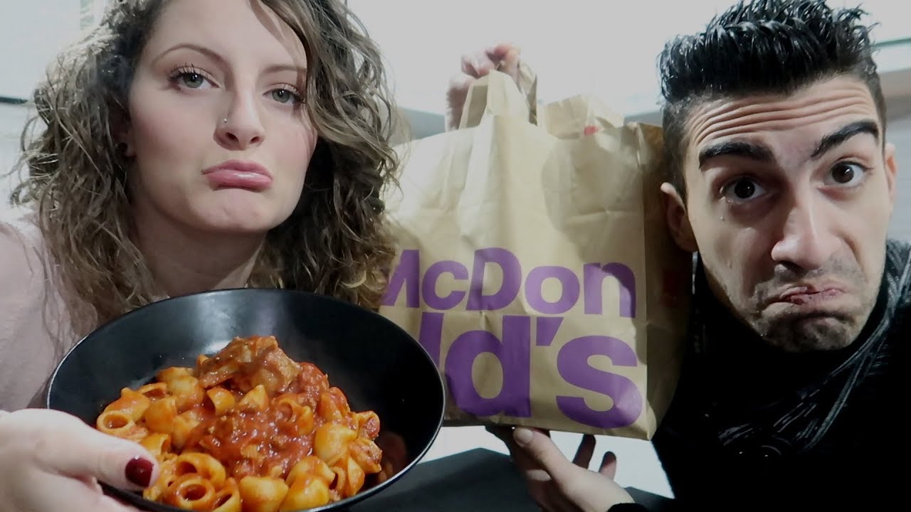 #MUKBANG ITA MCDONALD VS RAGU' EATING SHOW