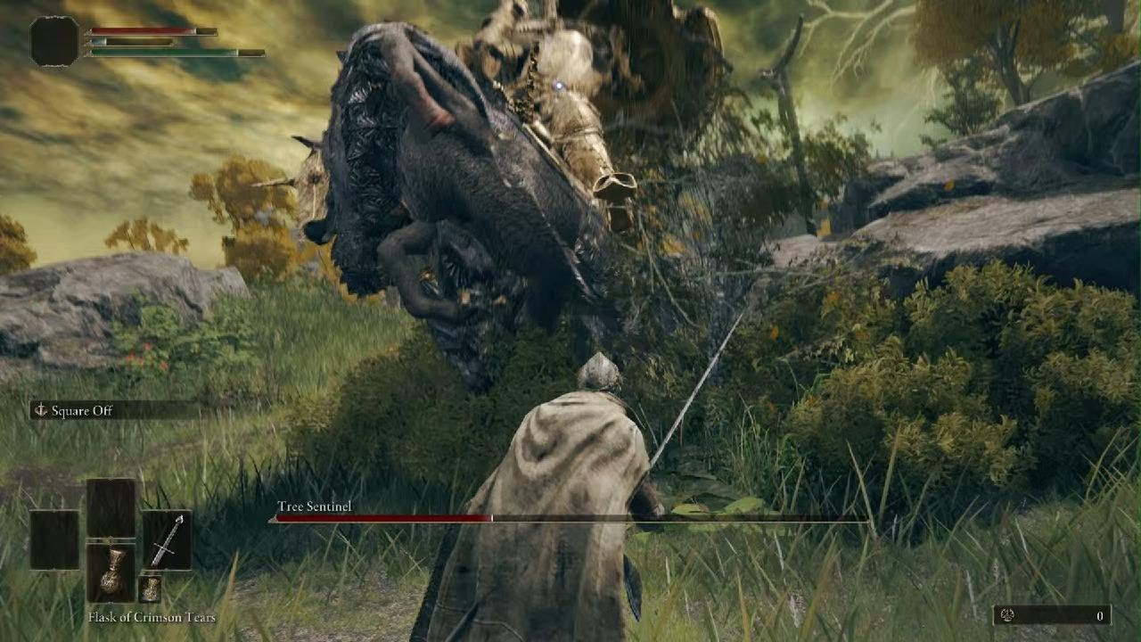 Elden Ring | Limgrave| Mini Boss | Tree Sentinel | Vagabond | No Levels (Base)