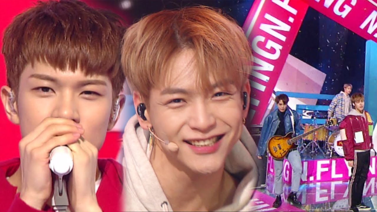 "Comeback Special" N.Flying - Hot Potato (Горячий картофель) @ Популярная песня Inkigayo 20180107