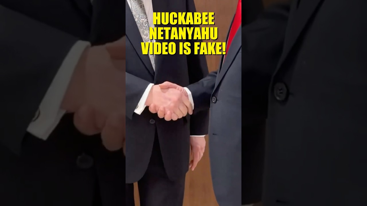 Я только что доказал, что видео с Нетаньяху и Хакаби &mdash; фейк!