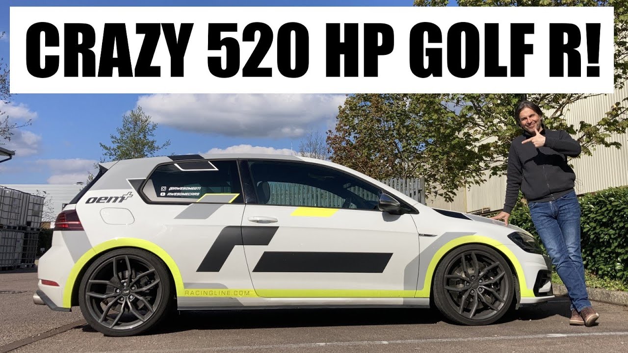 RACINGLINE'S 520 HP MK7 GOLF R IS JUST INSANE! #golfr  #golf7r #racingline #vwgolfr