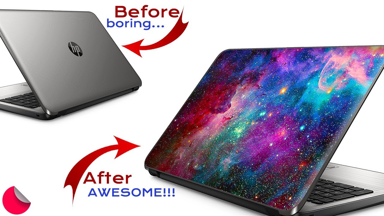 IT'S A SKIN - Laptop Skins wraps Installation video. Personalize your laptop to your style.