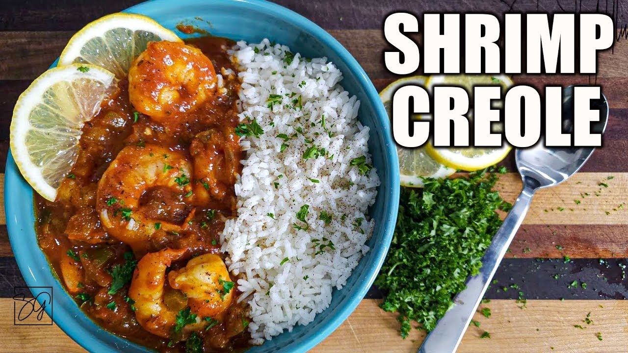 Аутентичный рецепт креветок по-креольски | Вкусное креольское блюдо