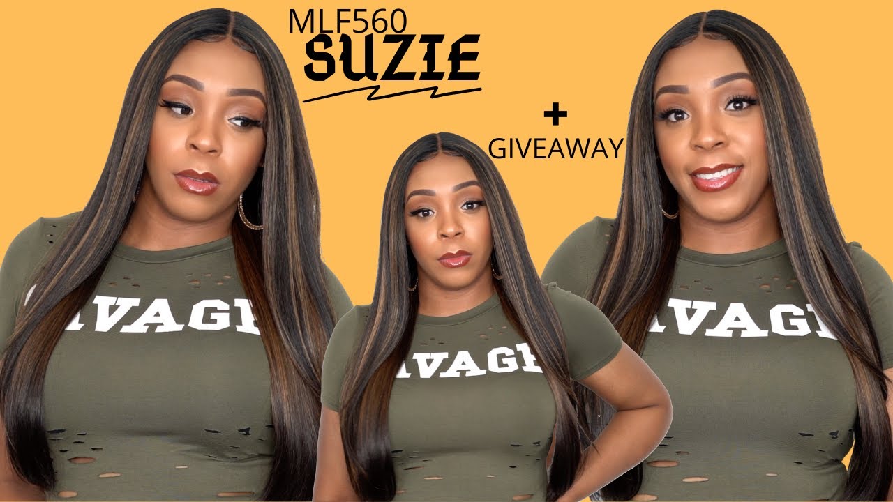 Bobbi Boss Synthetic Hair Lace Front Wig - MLF560 SUZIE +GIVEAWAY --/WIGTYPES.COM