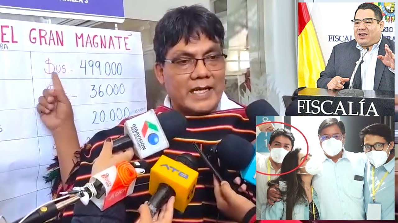 Héctor denuncia negligencia de fiscalía en investigación a hijos de Luis Arce y muestra propiedades