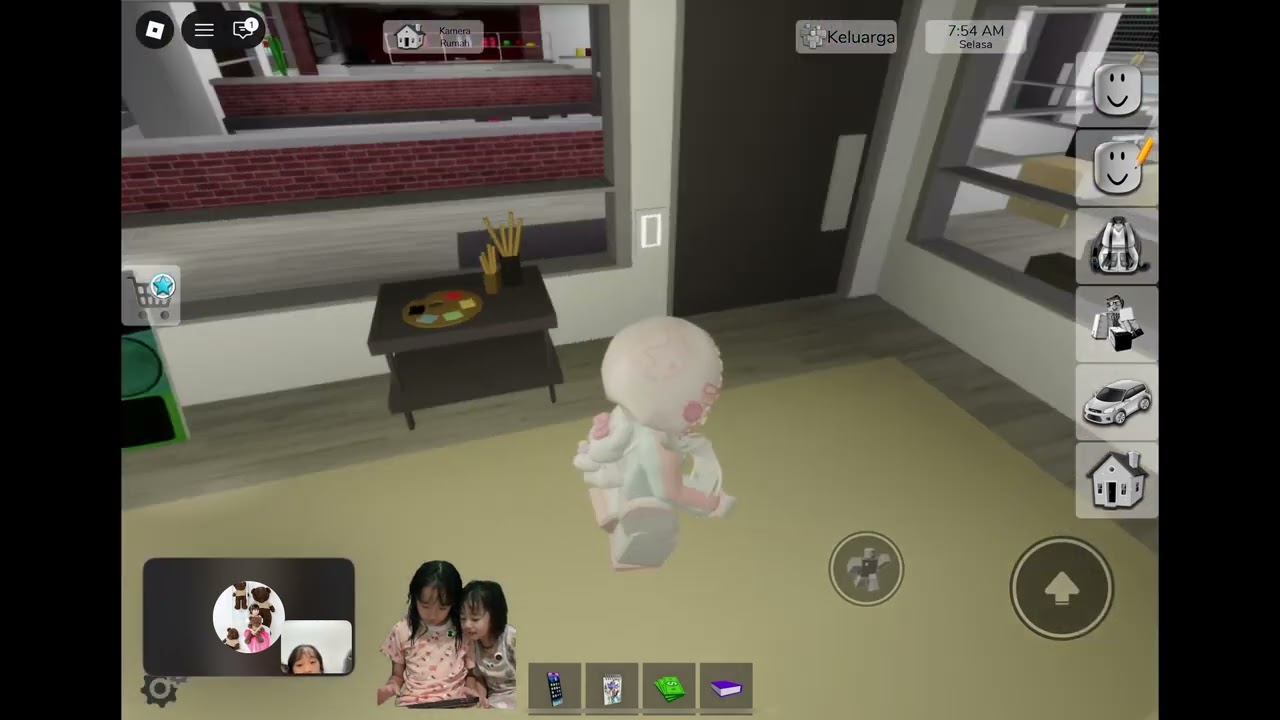 UNTUK KESEKIAN KALINYA MAIN BROKHAVEN BARENG TEMENKU KALI INI DI RECOKIN GWEN 🫣🫣 #roblox #brokhaven 