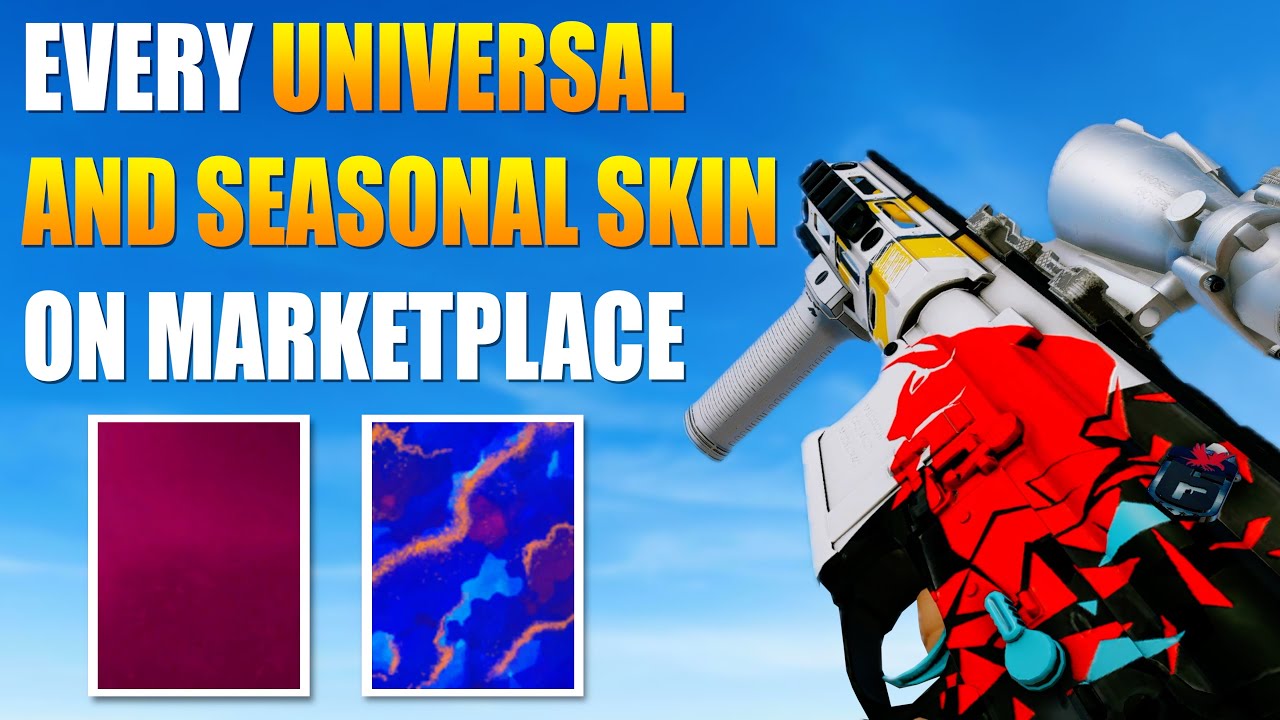 Every Universal And Seasonal Skin On R6 Marketplace (Y9S4)