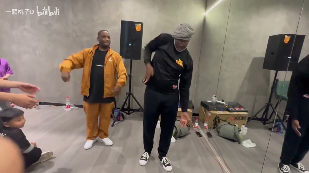 Crazydancing workshop Franqey and Popin Pete