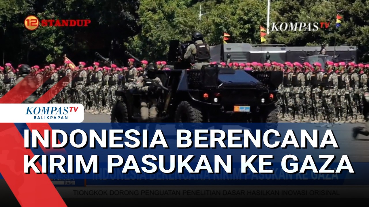 Indonesia Berencana Kirim Pasukan Ke Gaza