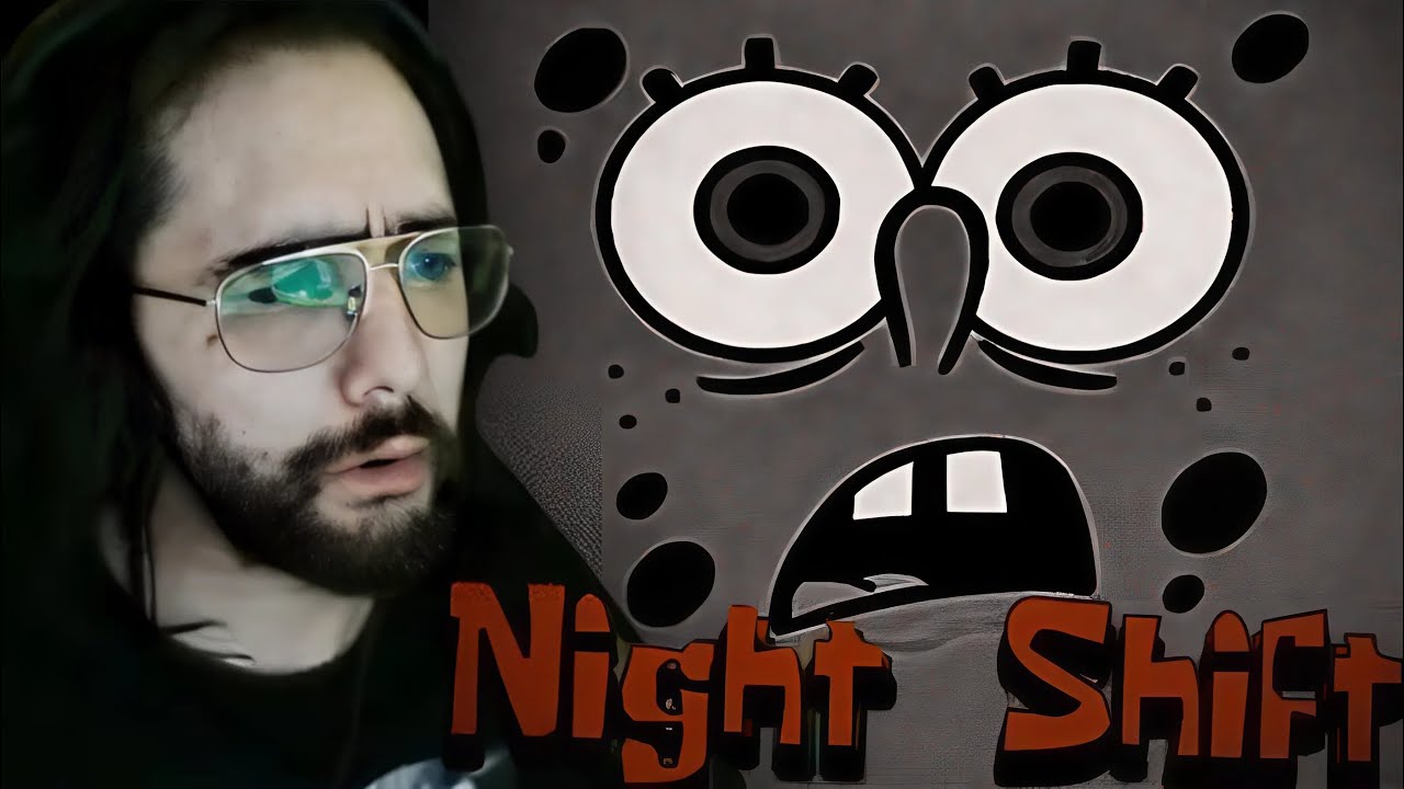 The most random horror game! | Spongebob: Night Shift