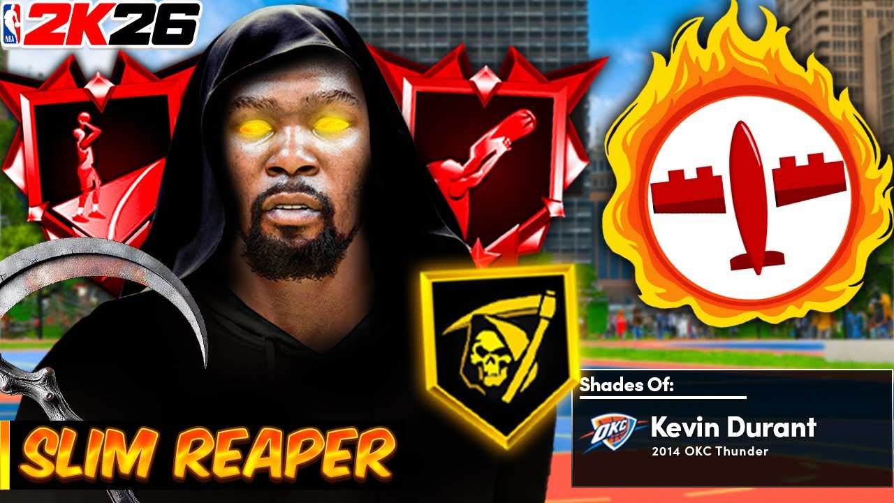 Сборка Кевина Дюранта с Deep Bomber — машина для набора очков в NBA 2k26