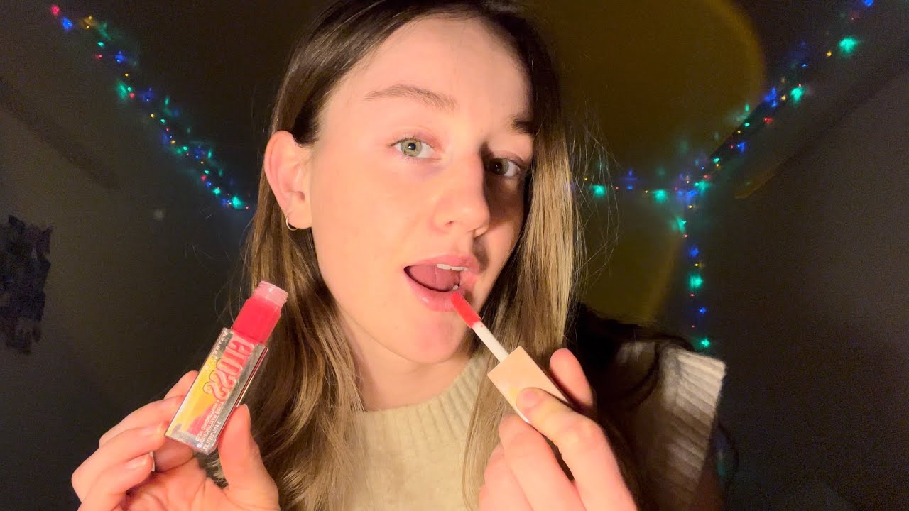 ASMR | Lip Gloss Sounds+Application… and yap