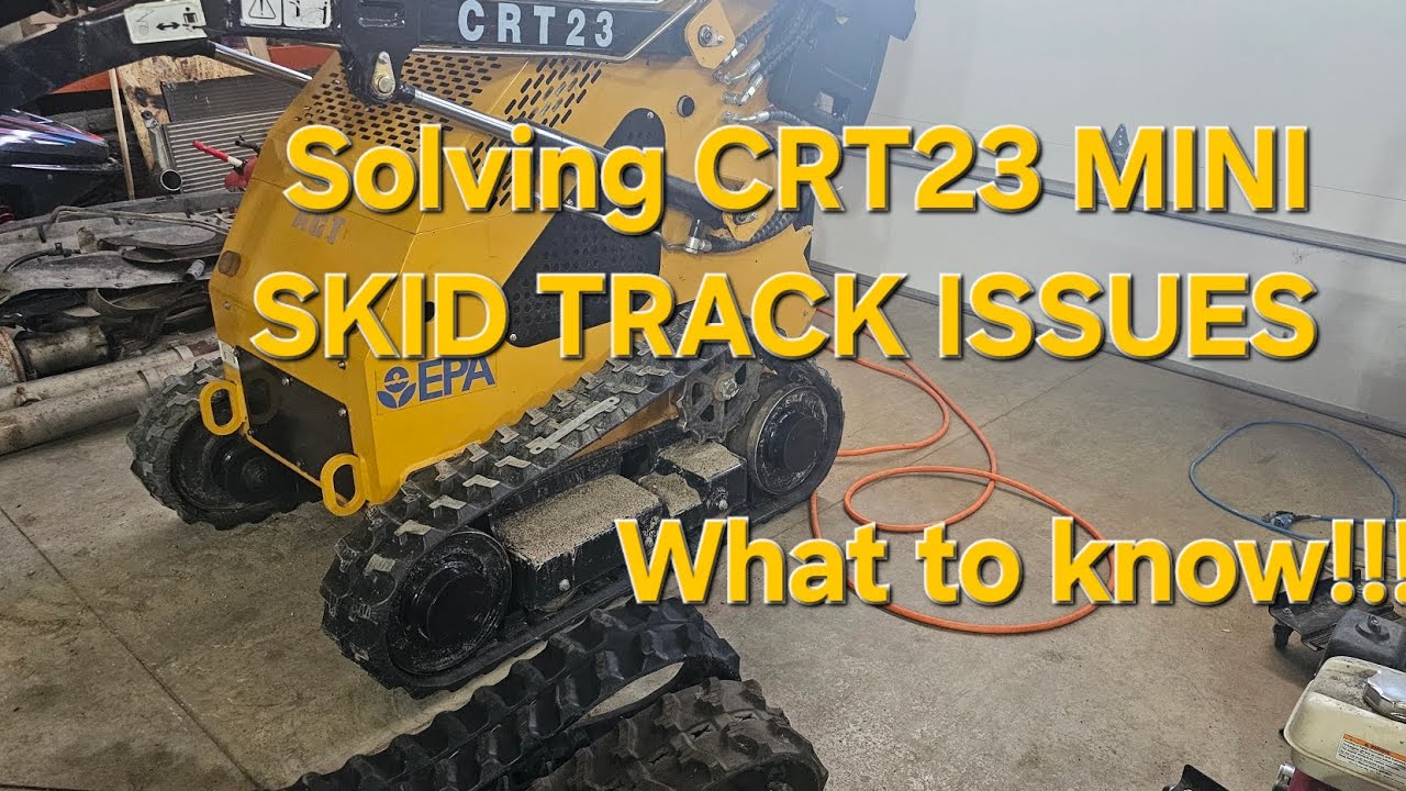 CRT23 MINI SKID TRACK issues Explained!!