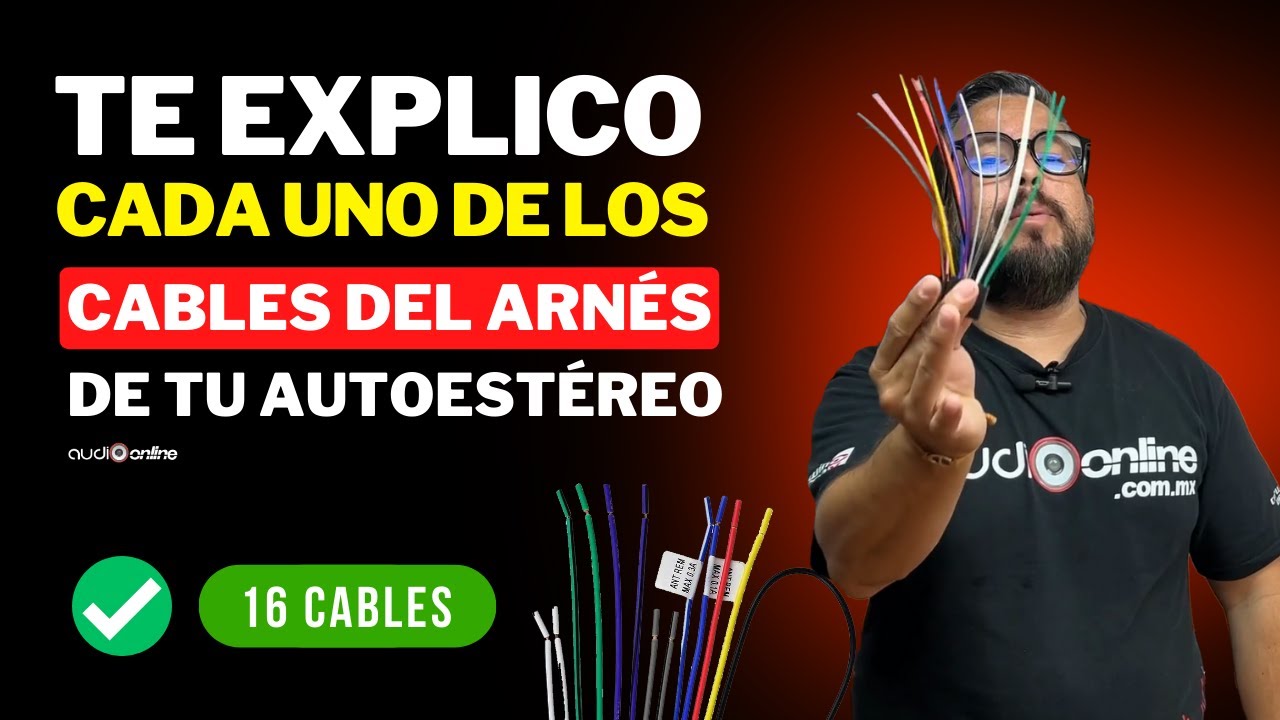 Así funcionan los cables del arnés de tu autoestéreo | AudioOnline
