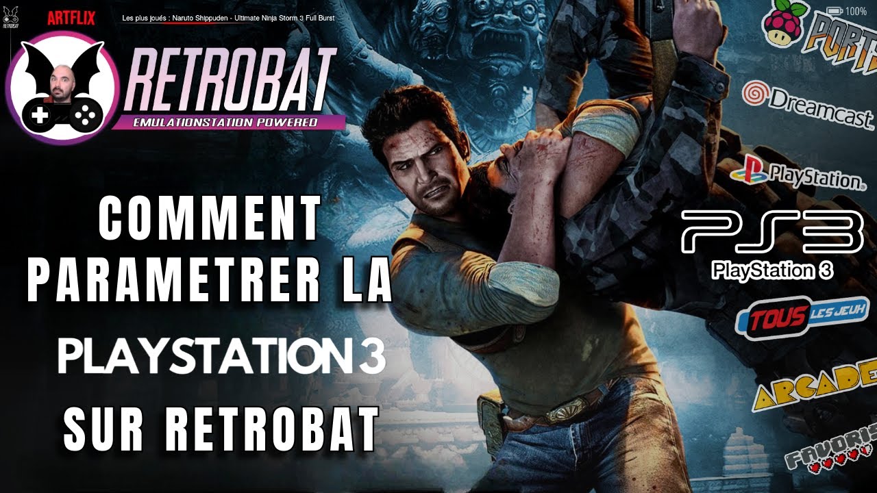 Retrobat - Comment paramétrer la Playstation 3 sur retrobat #retrobat  #playstation  #ps3