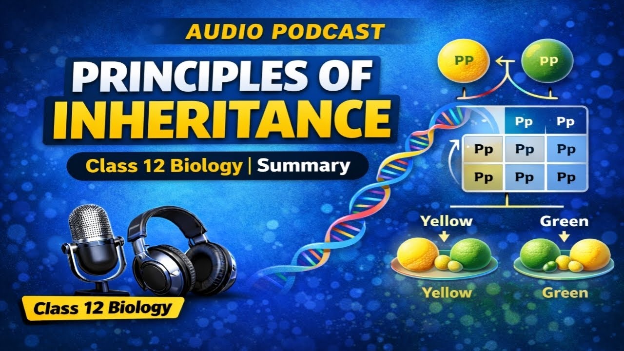 Principal of inheritance audio summary। Audiobook। Podcast #podcast #audio#audiosummary #biology 