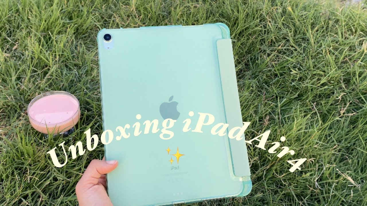 فتح صندوق ايباد اير | unboxing iPad Air4