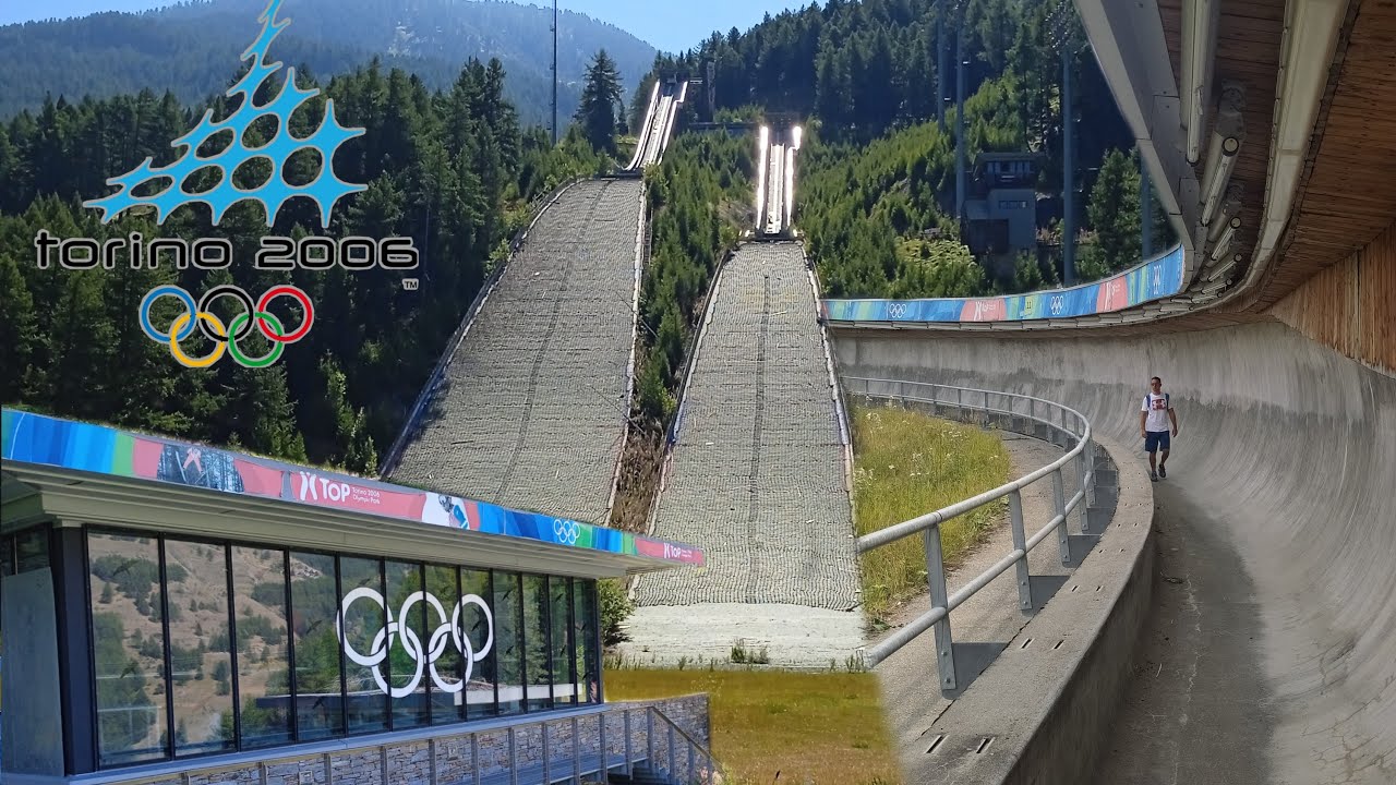 Stadio del trampolino e pista del bob abbandonati #riccardodose