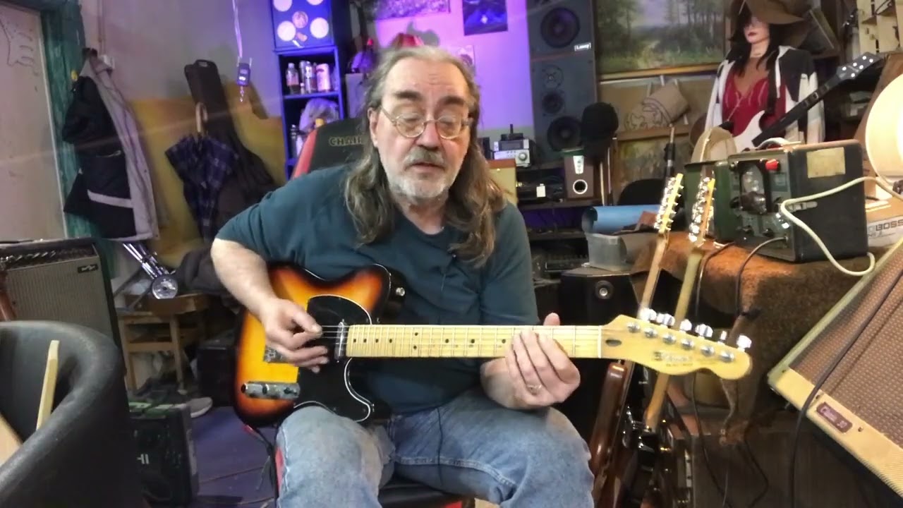 Telecaster MIM - а теперь немного послушаем его...
