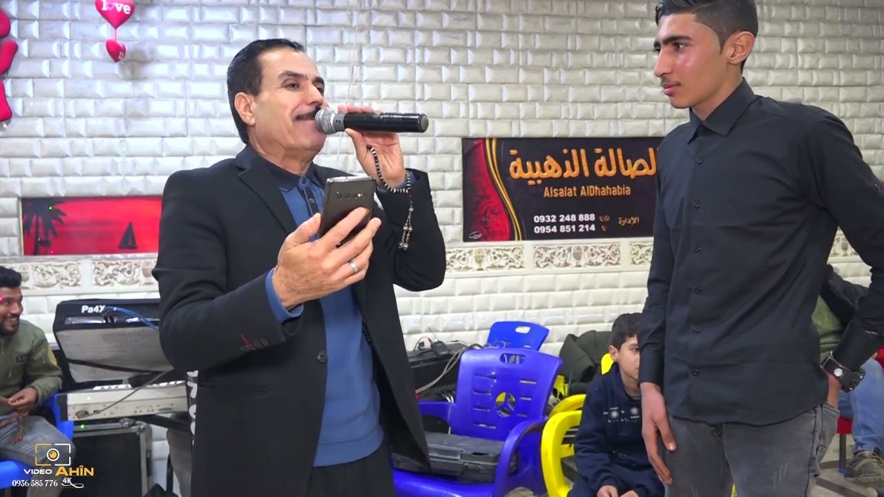حسن مستو حفلة أهلي الشيوخ في مدينة منبج صالة الذهبية 2