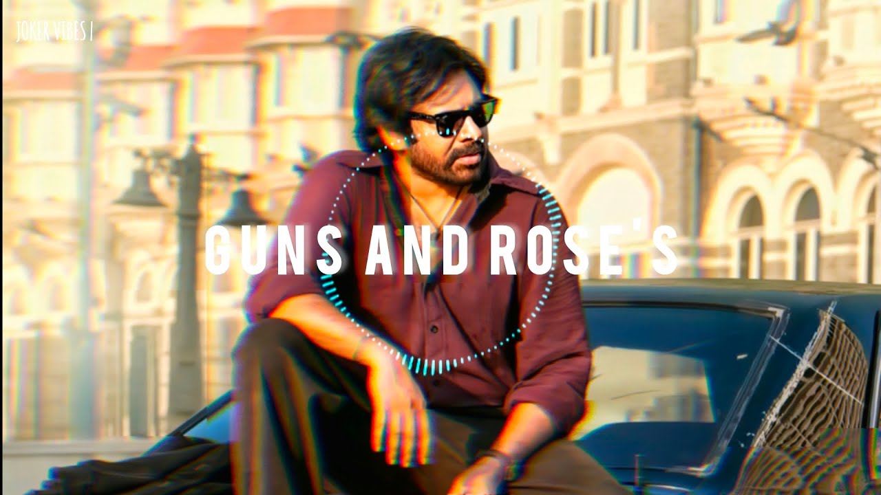 Guns and Roses (Slowed + Reverb) | They Call Him OG 2025 | JokerVibes Edit