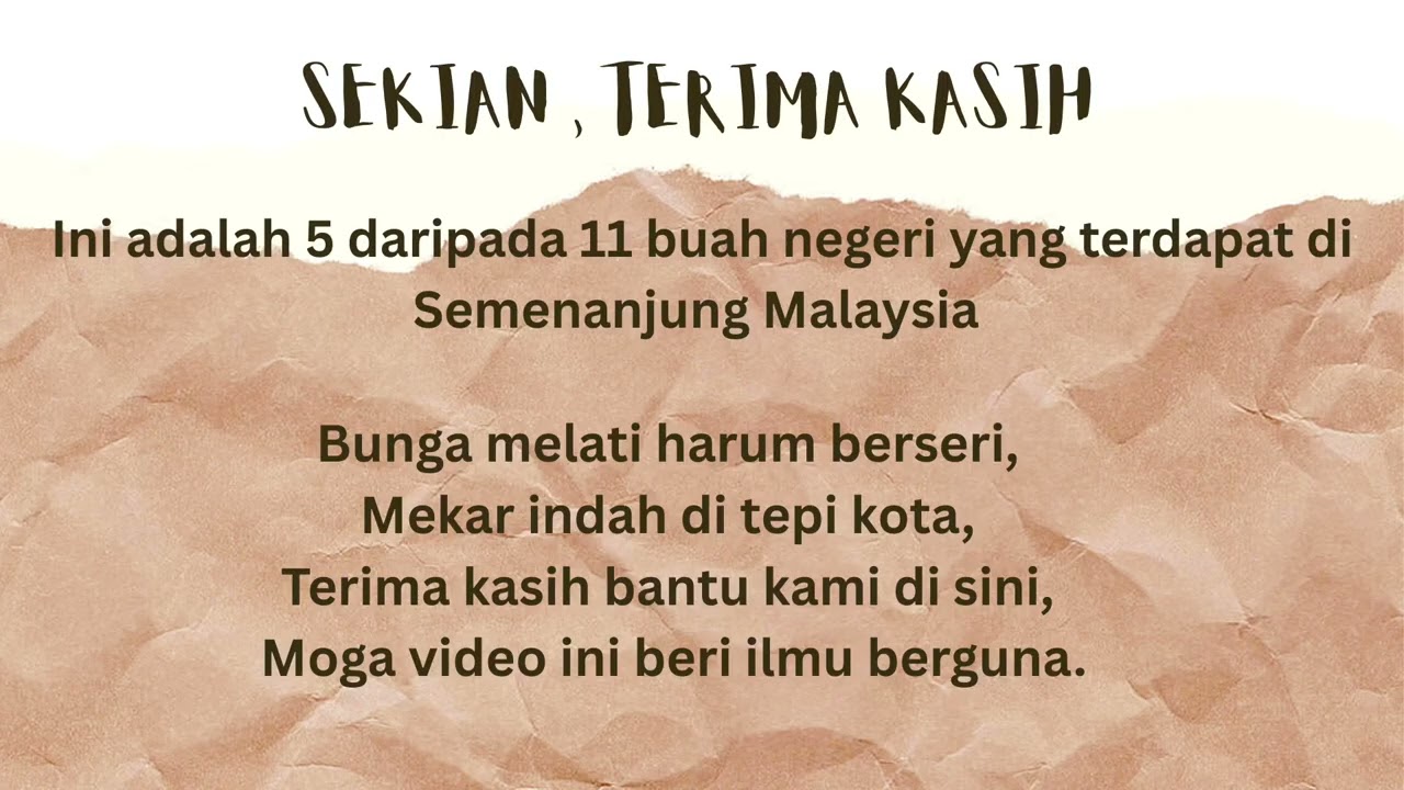 SEMENANJUNG MALAYSIA