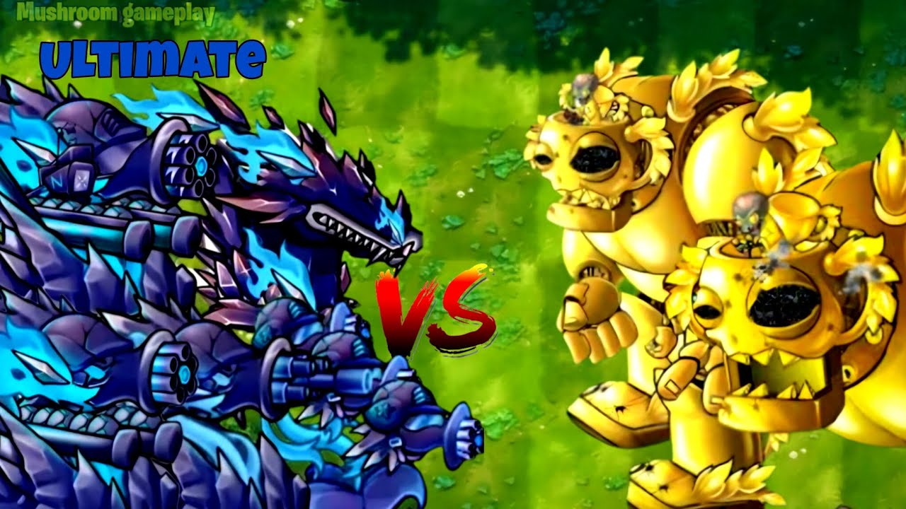 Ultimate Fusion Plants vs Golden Zomboss in PVZ Fusion (Epic Boss Battle!)