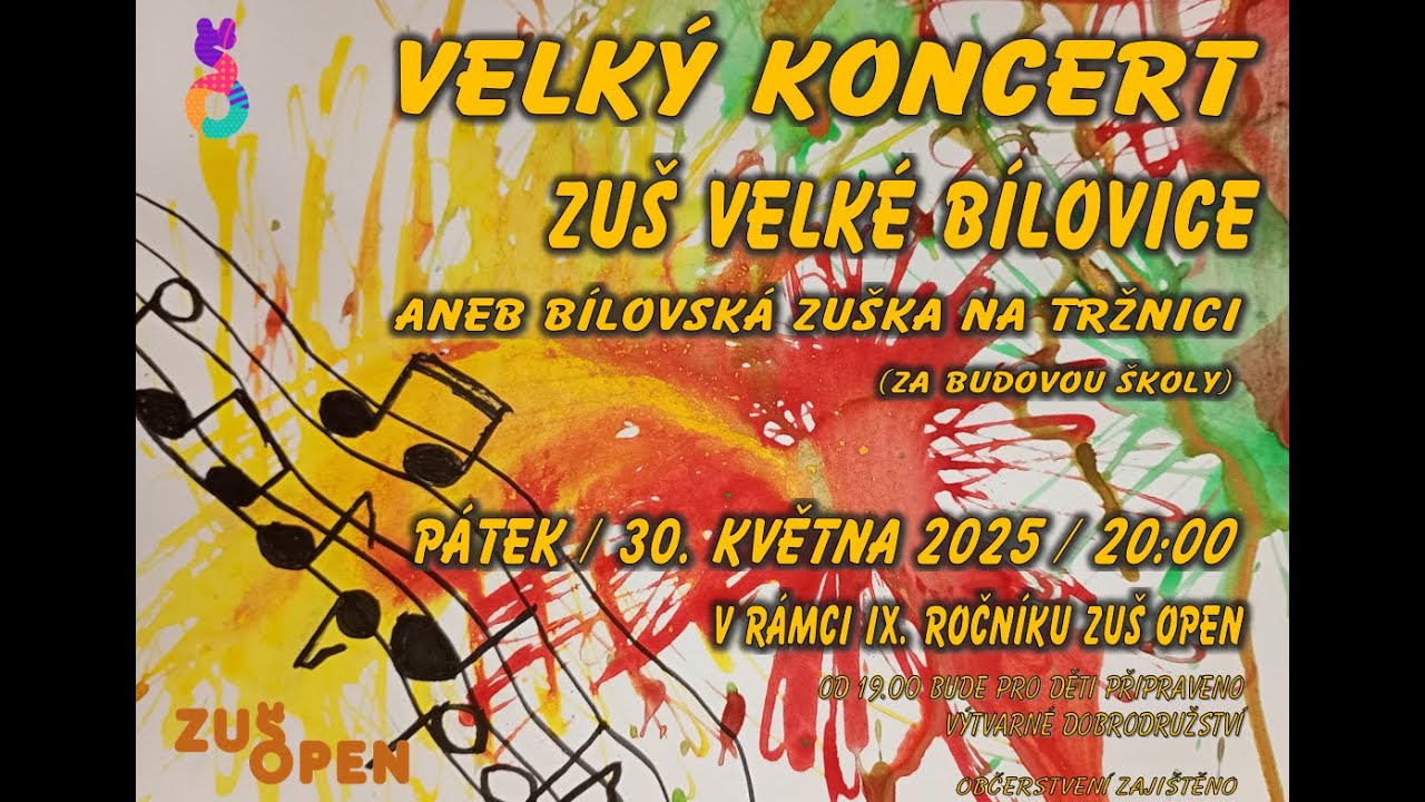 ZUŠ OPEN 2025 - Velké Bílovice