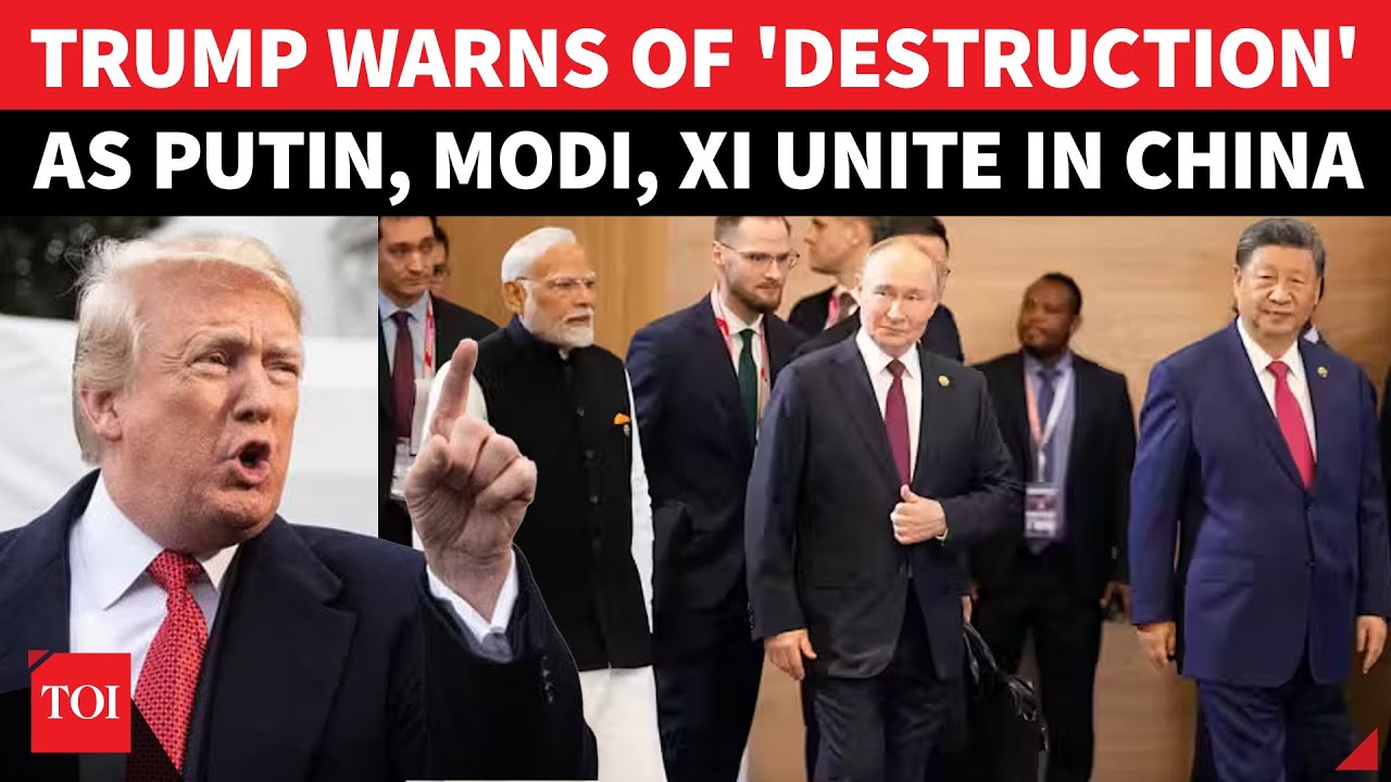 &lsquo;Without Tariffs...': Trump's Fresh Rant After Putin, Modi, Xi Unite At SCO Amid U.S&nbsp;Trade&nbsp;Tantrums