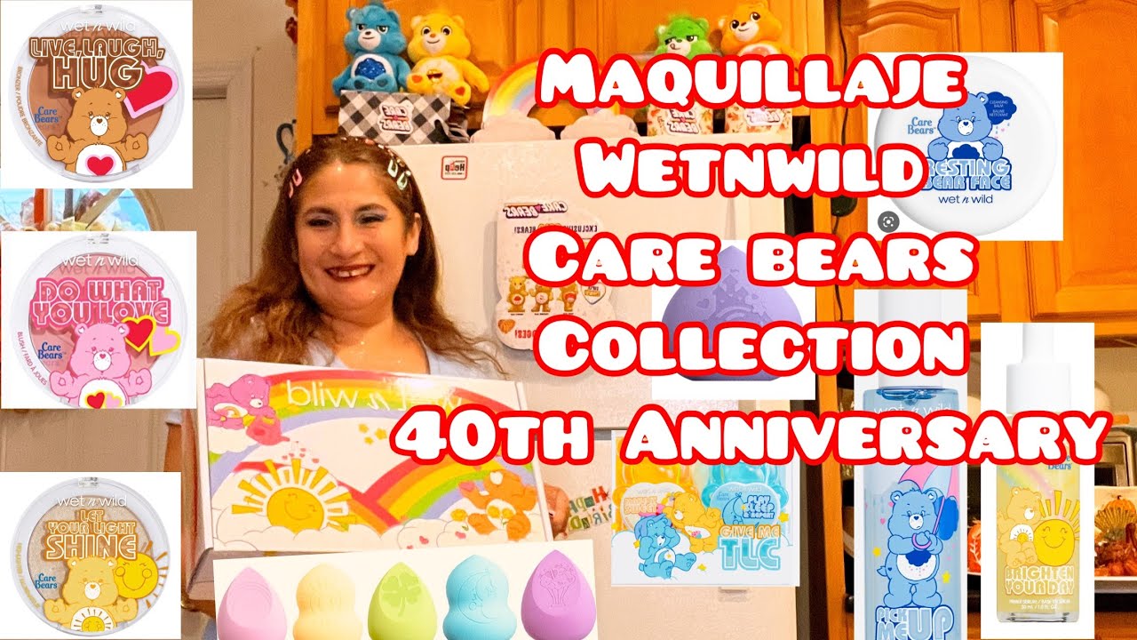 @wetnwildbeauty  #Maquillaje Collection featuring #carebearscollection   #40thAnniversary