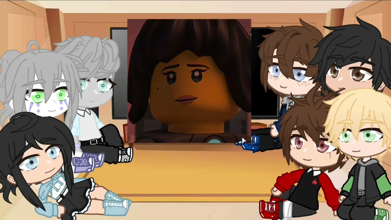 The Ninjas react to their self 🫢 || Ninjago || Gacha Club || Reaction video || LAZY ||