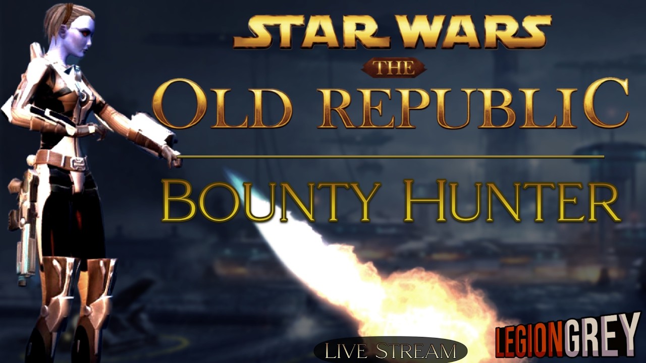 SW: The Old Republic - Live Stream Gameplay (Bounty Hunter) | 3 | 1440p