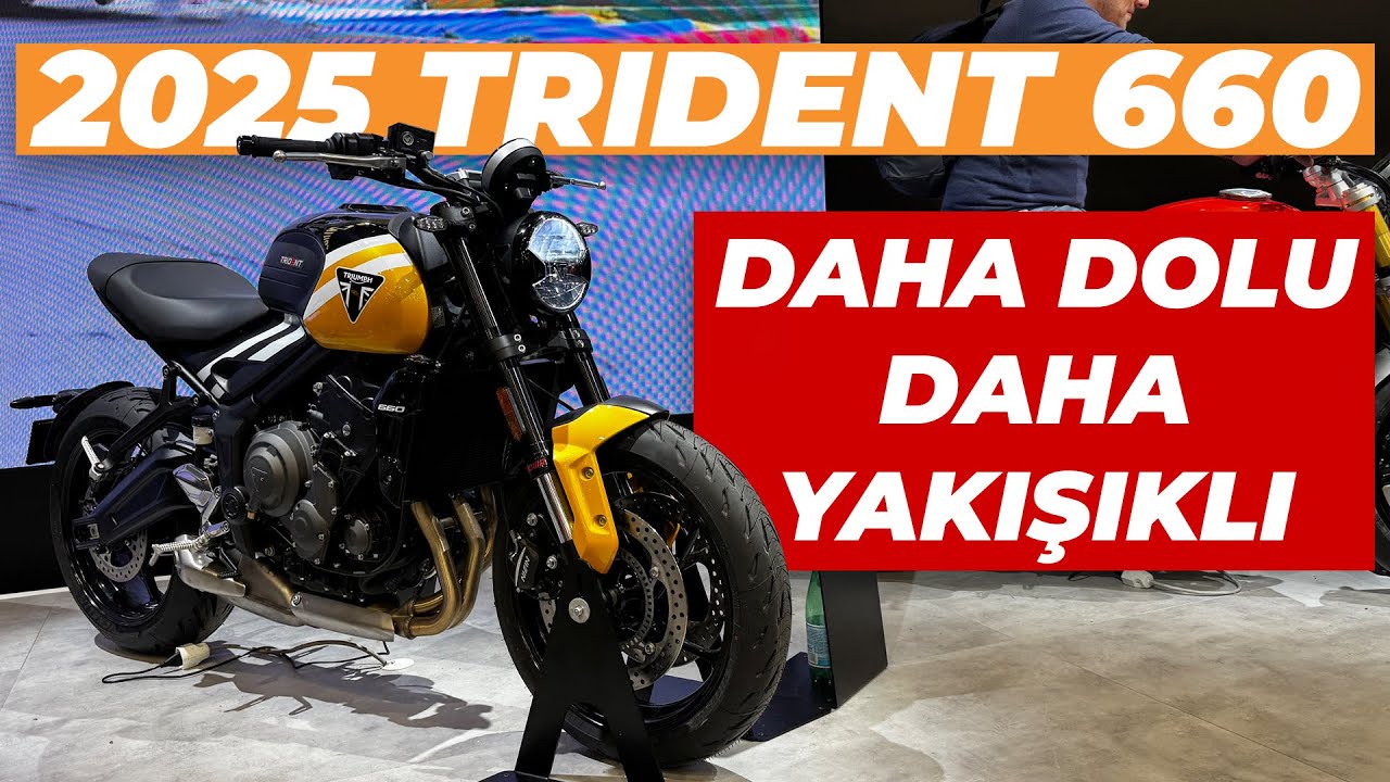 2025 Triumph Trident 660 İnceleme | Neler Değişti? EICMA 2024 Fuarı