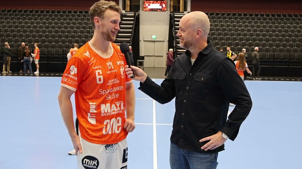 Philip Henningsson efter vinst mot Hammarby i f&ouml;rsta Kvartsfinalen i ATG Svenska Cupen