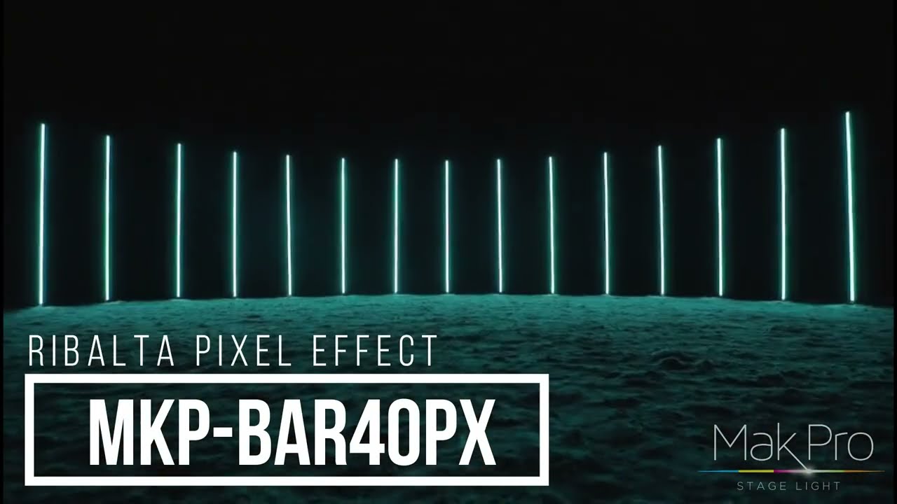 RIBALTA PIXEL BARRA DE LED PROFISSIONAL ~MKP-BAR40PX~ Mak Pro Stage Light
